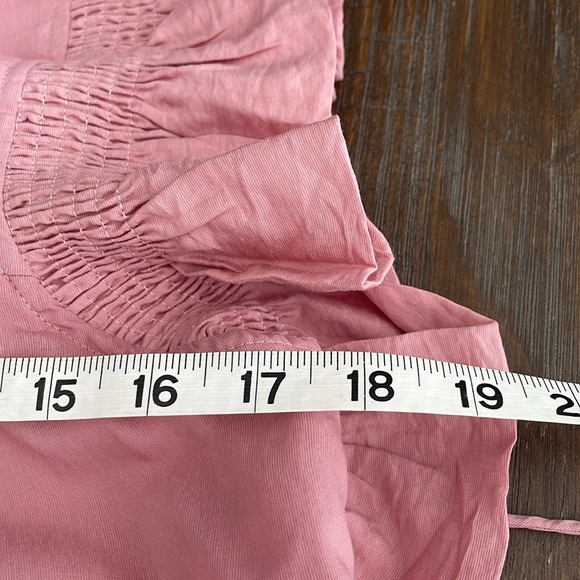 Free the roses ruffle detail mauve maxi size S NWT - Picture 11 of 13